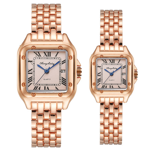 Couple Watch New Gold Luxury Watches Women Men Fashion Quartz Bracelet
